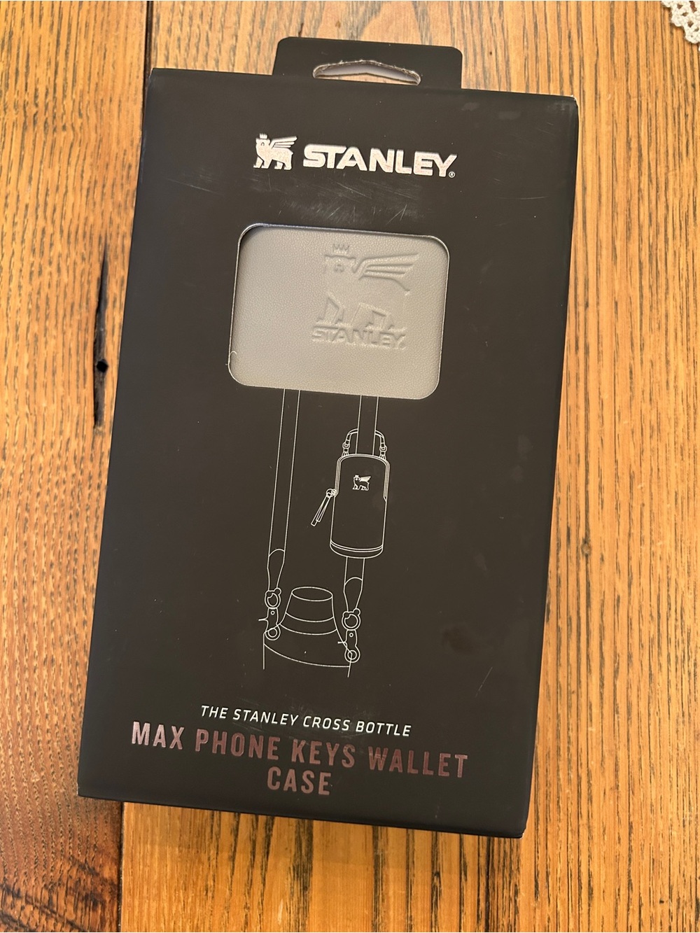 NWT Stanley Max Phone Keys Wallet Case in Stone Gray